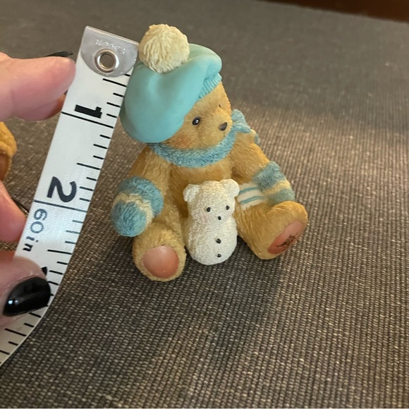 Cherished Teddies Monthly Friends To Cherish - January Bear "Jack" Figurine 1993 - Picture 3 of 3